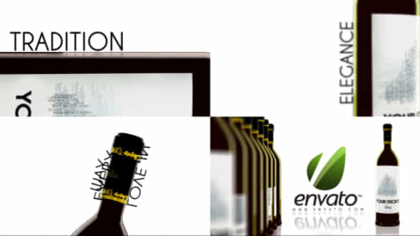 Elegant Wine Bottle Commercial - VideoHive 4531190