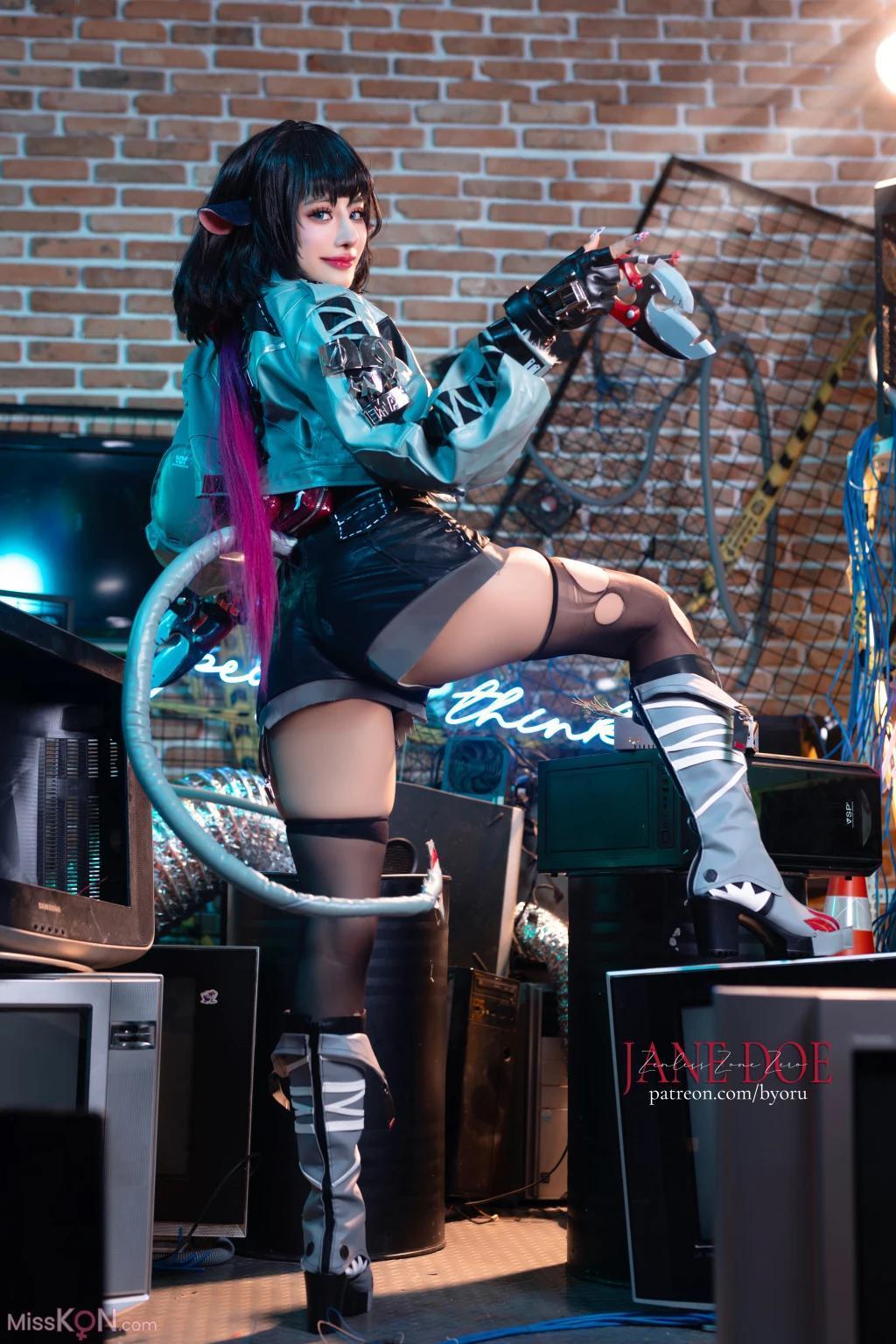 Coser@Byoru: Jane Doe 简杜（绝区零） (67 photos )(2)