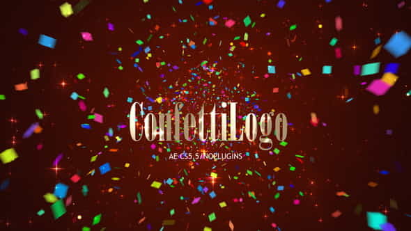 Confetti Logo - VideoHive 22961011