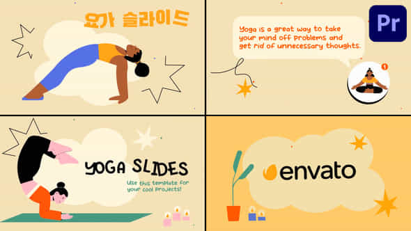 Yoga Explainer Scenes For Premiere Pro - VideoHive 51084121