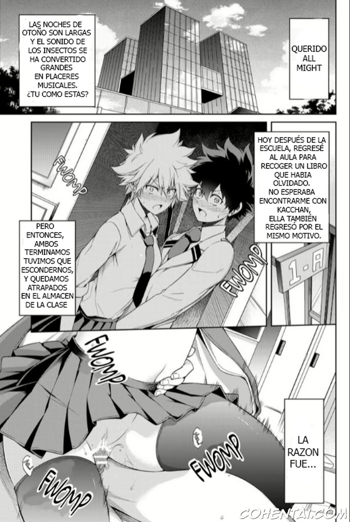 Boku no Iinazuke to Osananajimi ga Shuraba Sugiru Ver. 2 (Boku no Hero Academia) xxx comics manga porno doujin hentai español sexo 