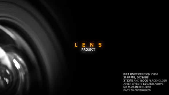 Lens Project - VideoHive 6798391