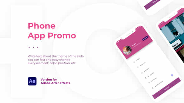 Stylish Phone App - VideoHive 22670968