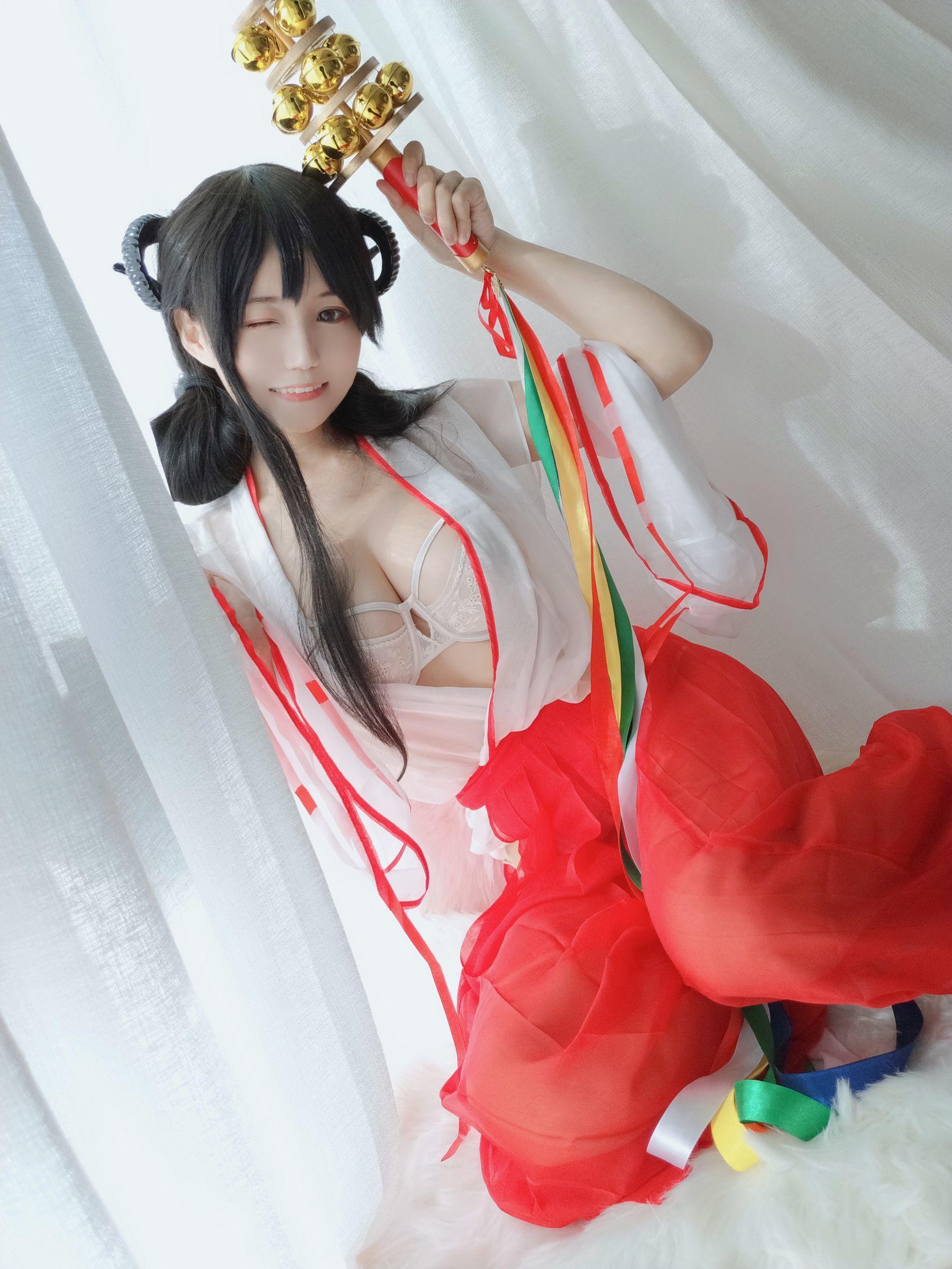 [网红COSER] 动漫博主小仓千代w – 巫女 写真集(11)