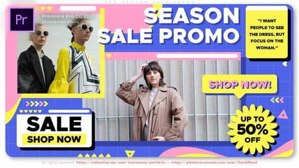 New Season Sale Promo - VideoHive 35351192