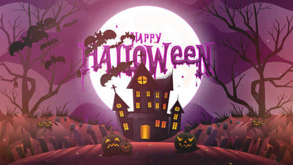 Happy Halloween - VideoHive 48634957