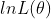 ln L(\theta)