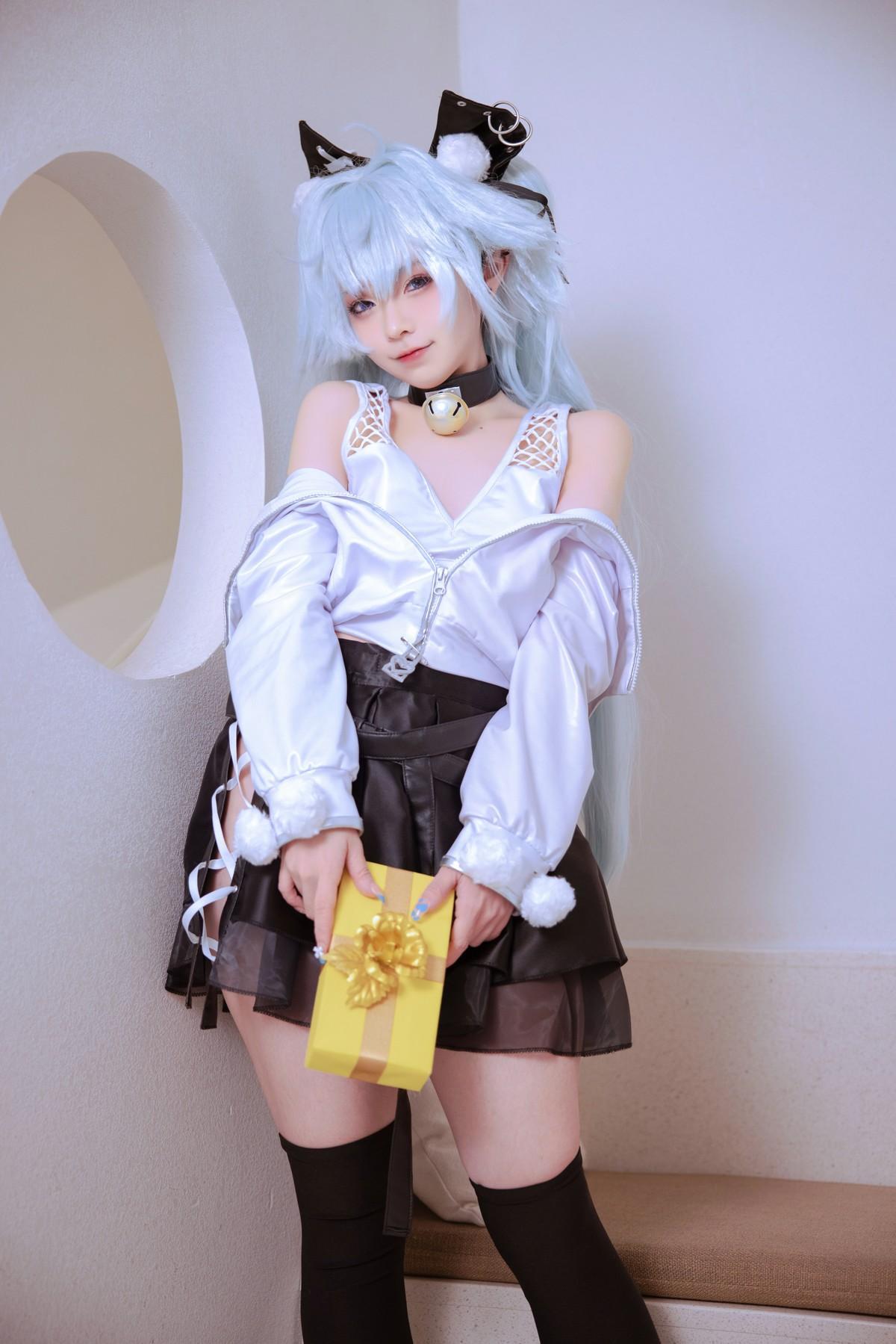 Cosplay G44不会受伤 芙洛伦白情(5)