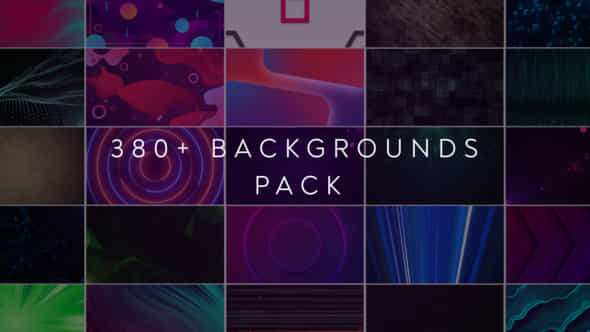 380 Backgrounds Pack Premiere Pro - VideoHive 51200768