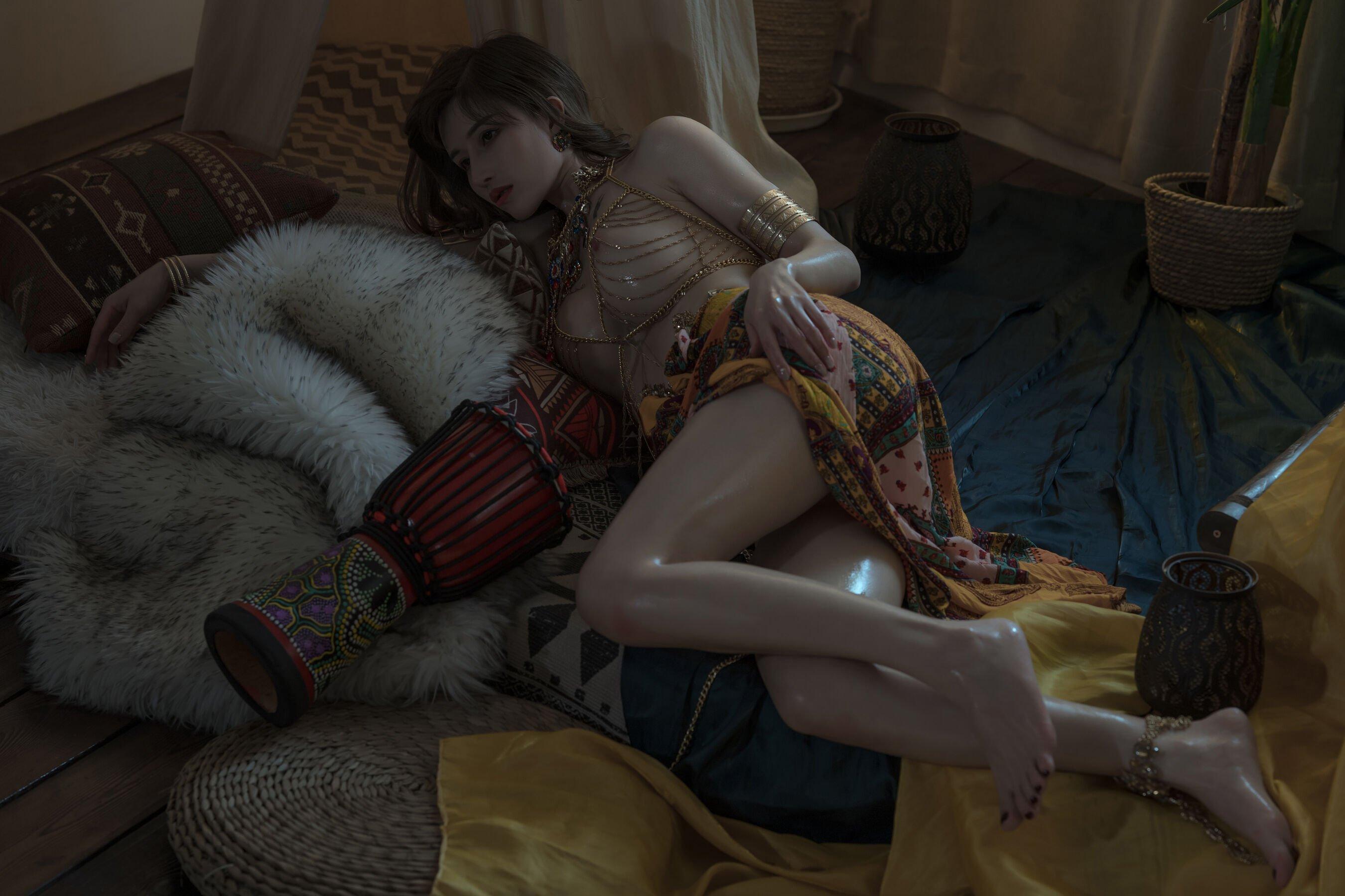 国模人体 鹿八岁《异域少女》(20)