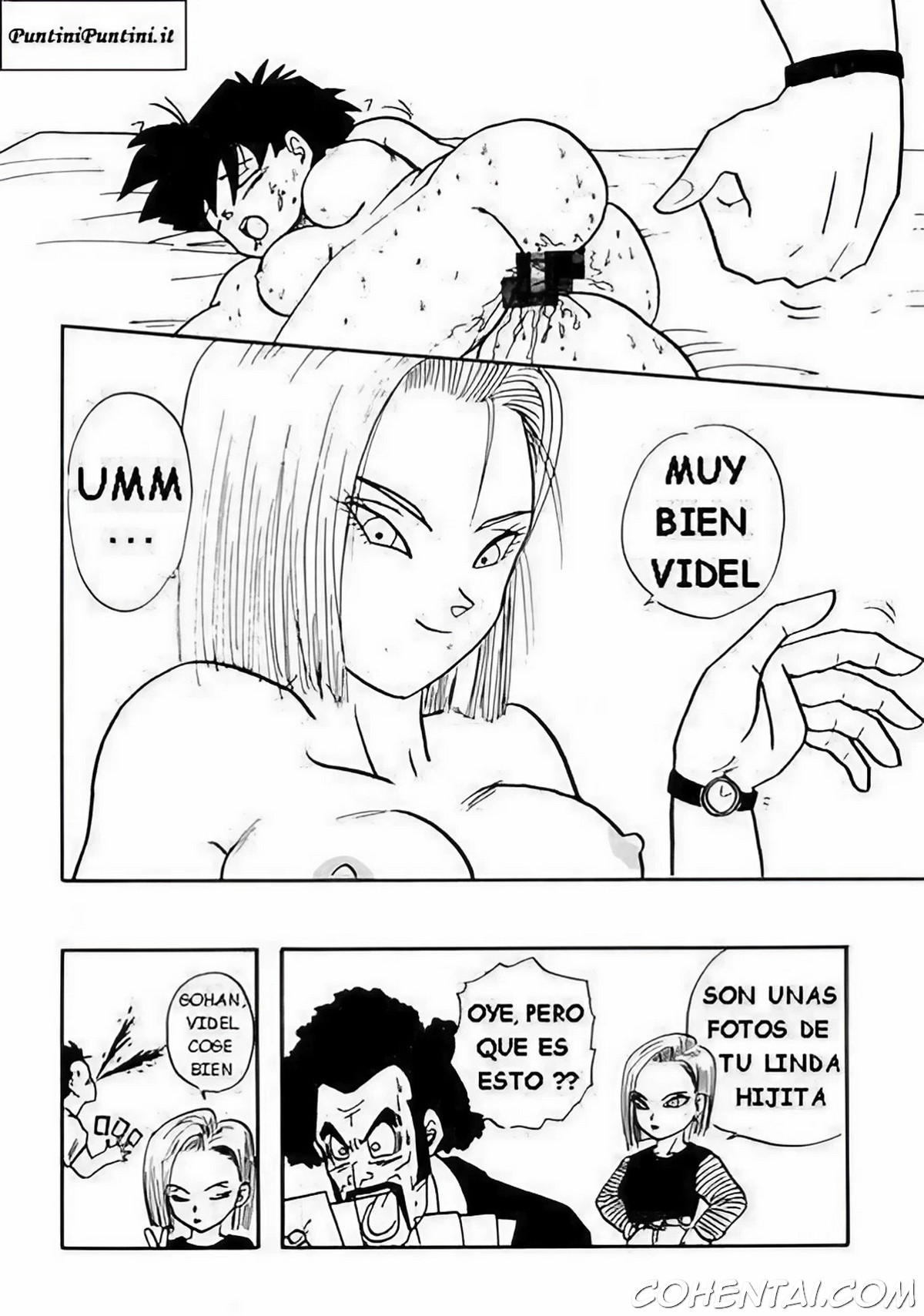 18-gou no Inbou (Dragon Ball Z) xxx comics manga porno doujin hentai español sexo 