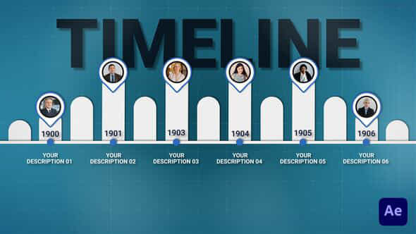 Infographic Timelines - VideoHive 49822555