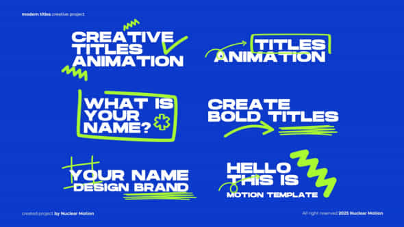 Scribble Text Animation - VideoHive 58368908