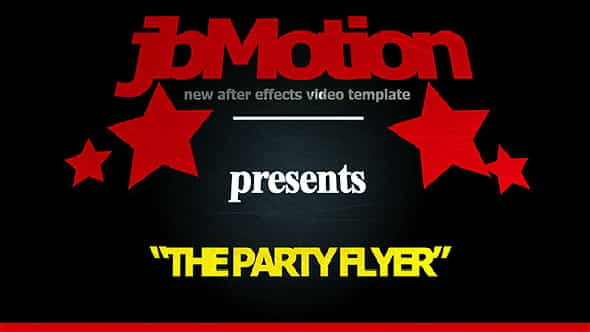 The Party FlyerInvitation - VideoHive 662647