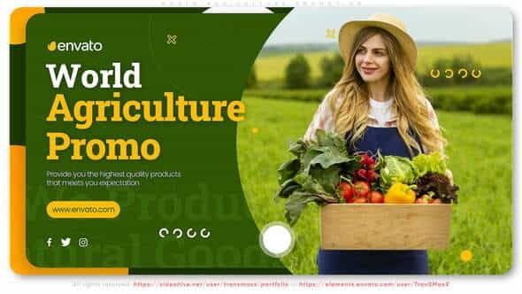 World Agriculture Promotion - VideoHive 30507707