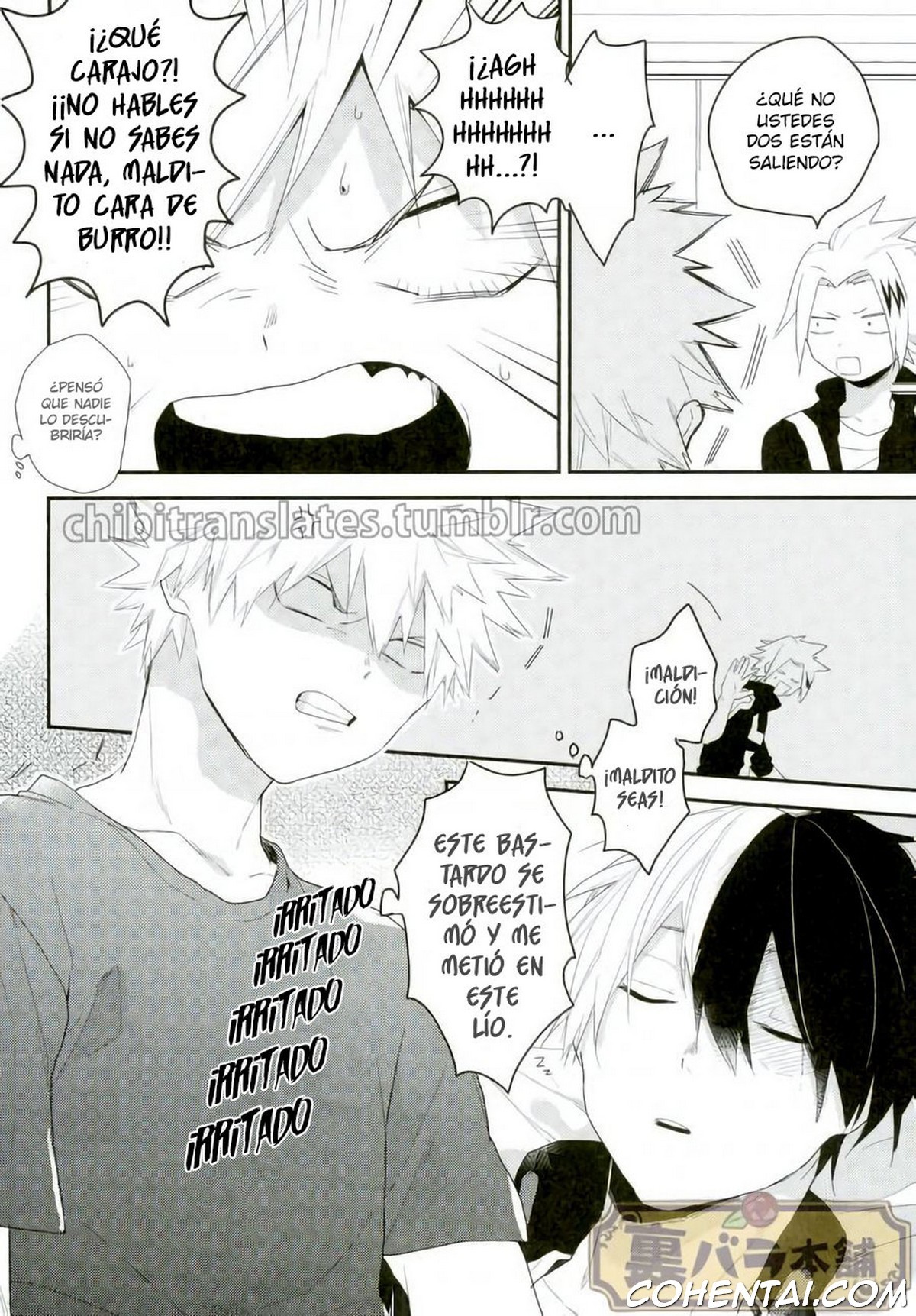 Nete iru Shouto-kun ni Katsuki-kun ga Anna Koto (Boku no Hero Academia) xxx comics manga porno doujin hentai español sexo 