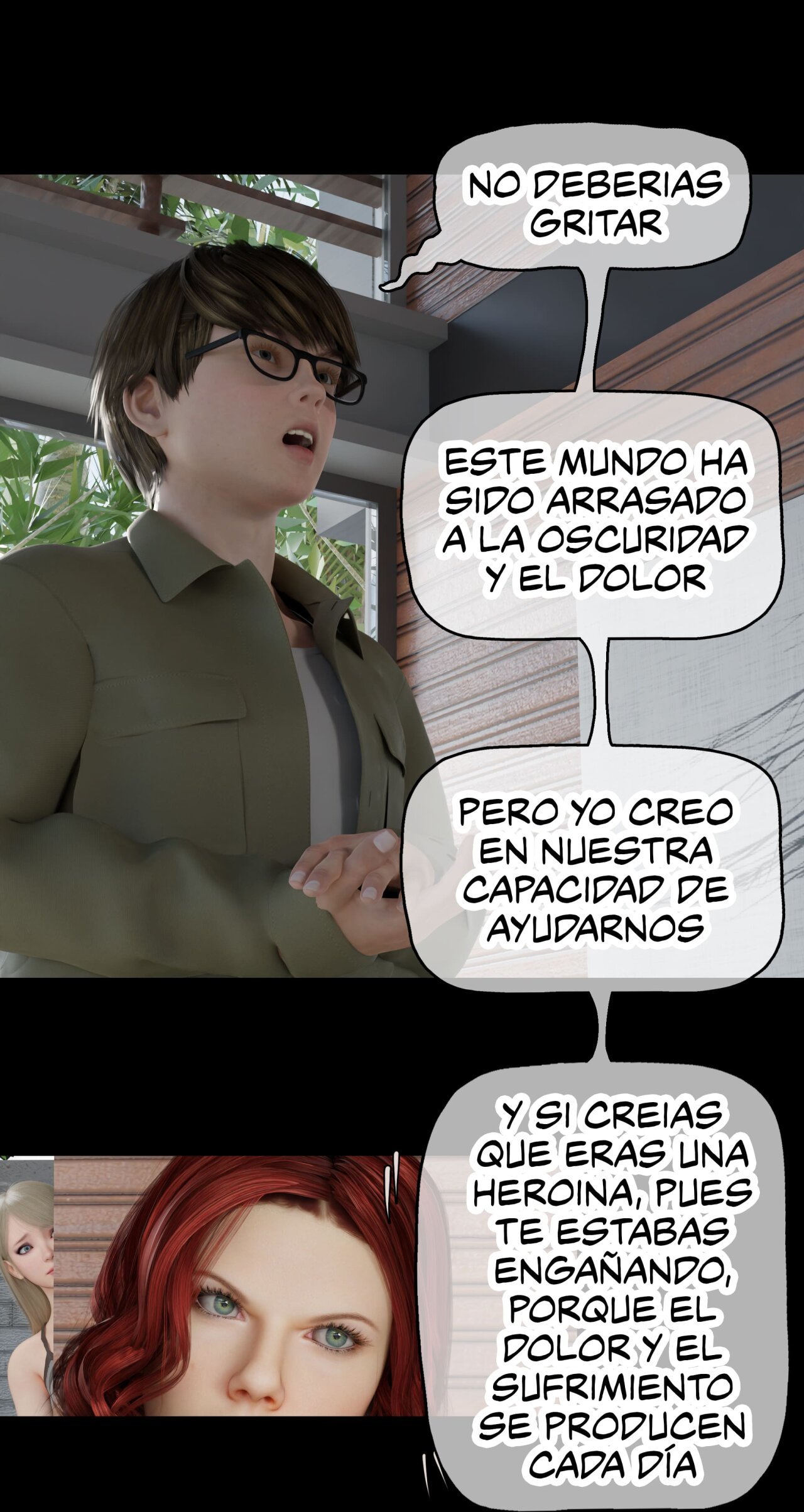 La viuda de mi vecina comic 3D - 90