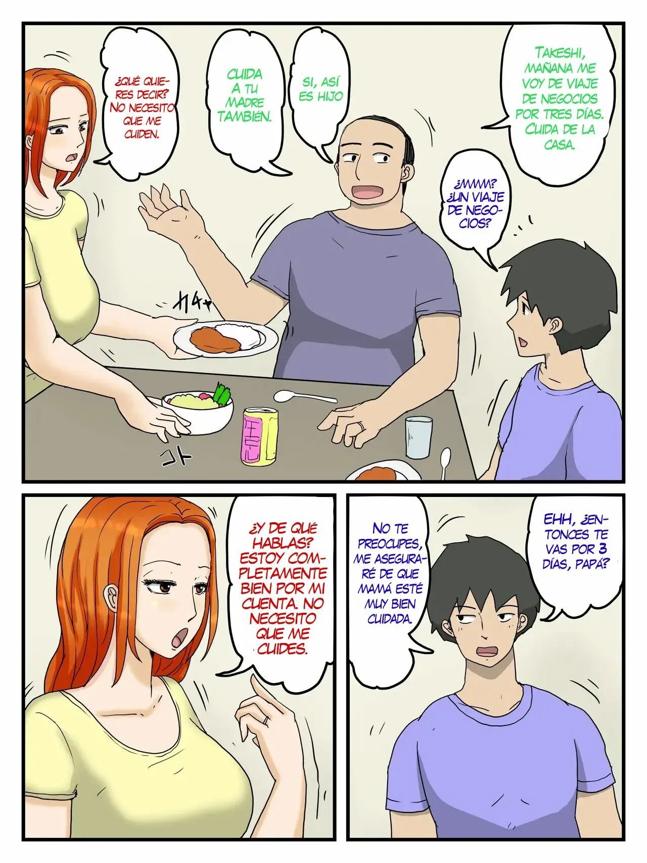 [poteto-chips] Ore no Onaho wa Okaa-san 2 [Spanish] [Xavit0_0]