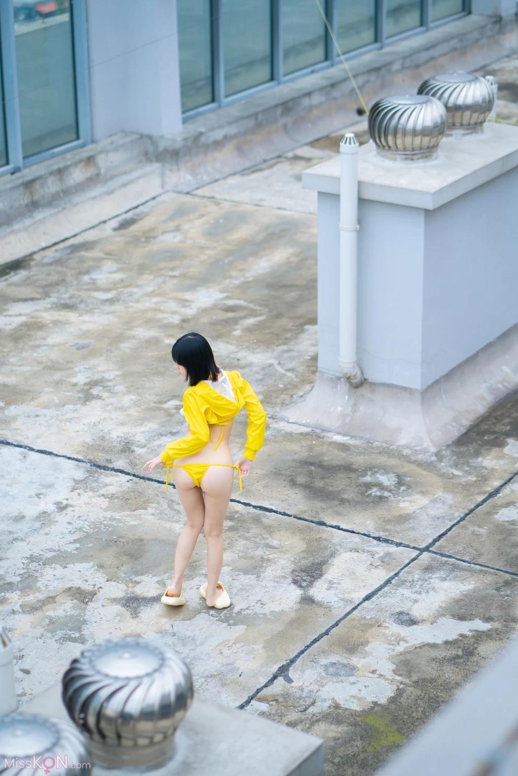 Coser@一只小栗奈: 天台小雨衣 (169 photos )(157)
