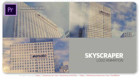Skyscraper Logo - VideoHive 47953125