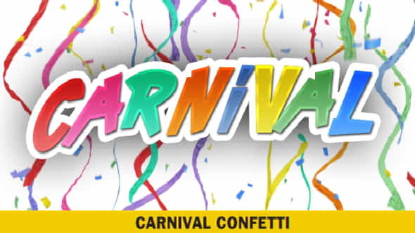 Carnival Confetti - VideoHive 11410606