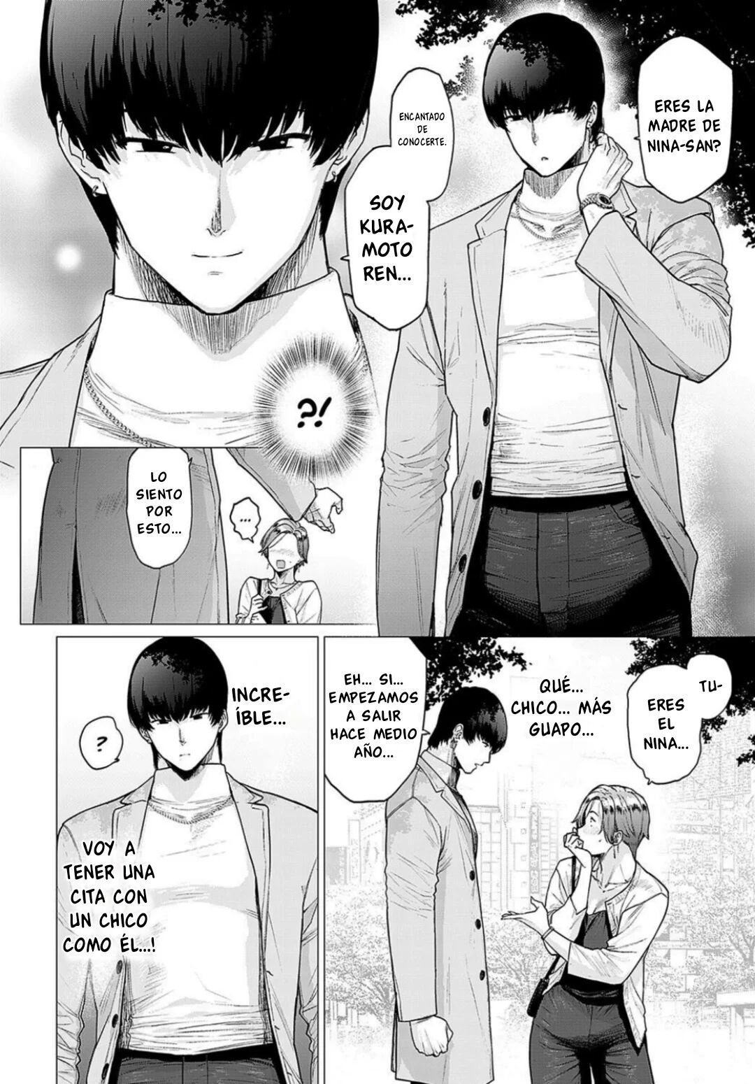 [Etuzan Jakusui] Kawari wa Okaa-san (COMIC Anthurium 2024-05) [Spanish] [Digital]