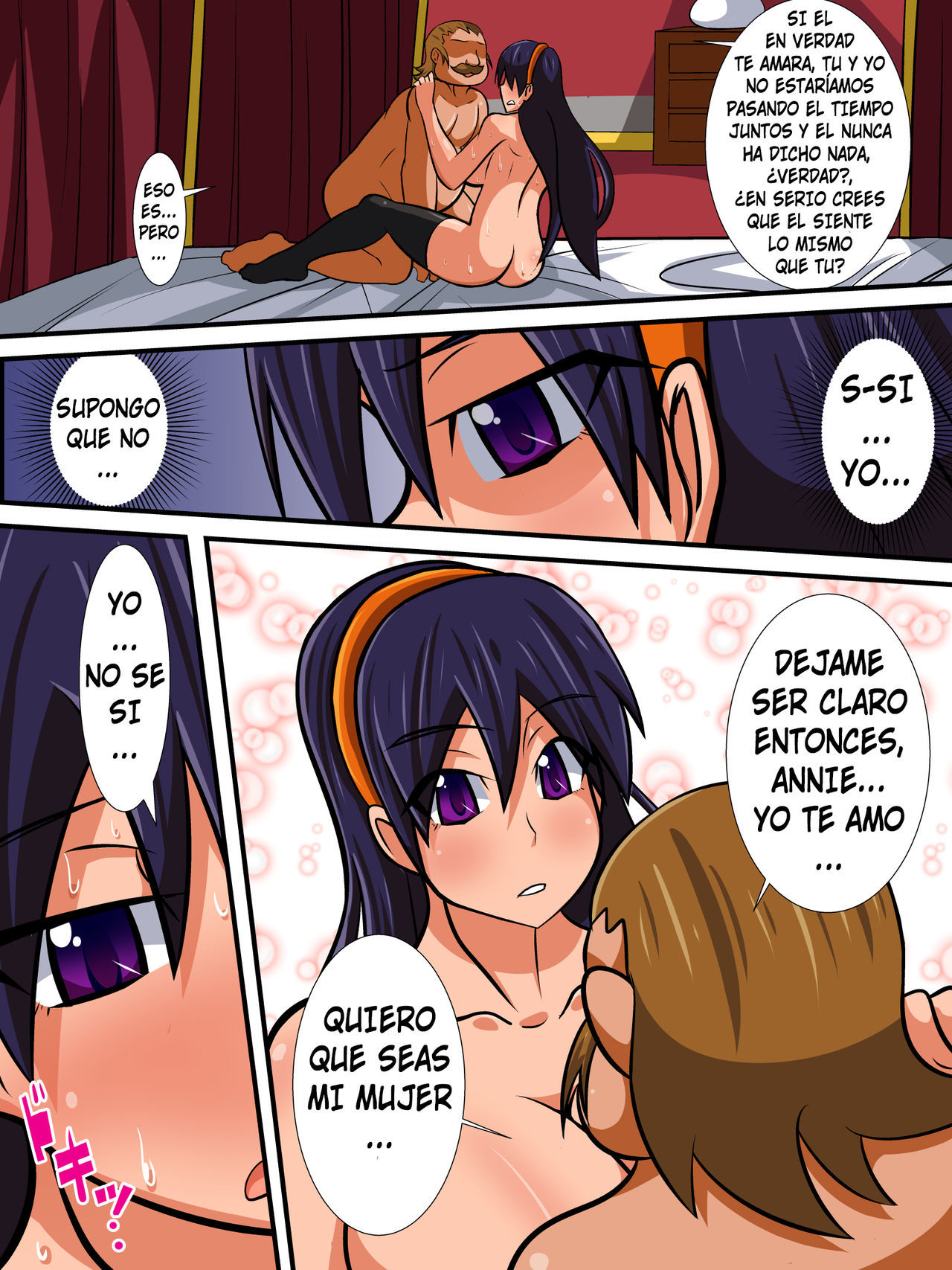 [Haneinu] Osananajimi no Onna Kishi ga Oujo ni Naru Made Zenpen [Yumrod] [Spanish]