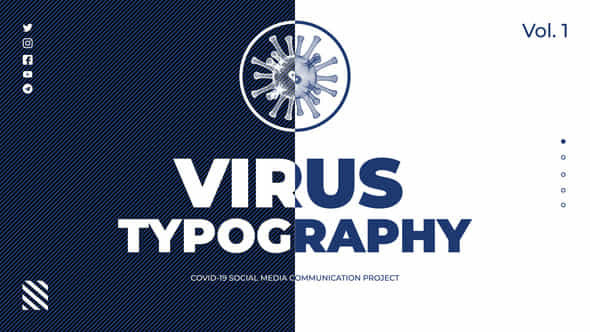 Virus Kinetic Typography - VideoHive 26588276