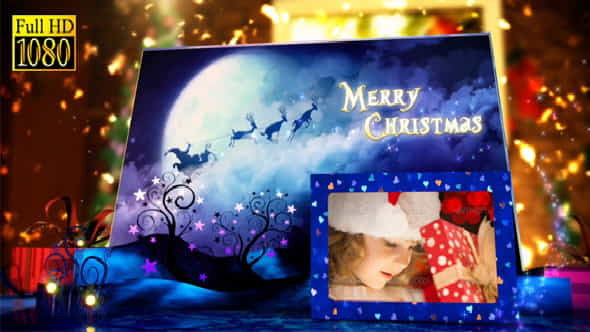 Christmas Pop-Up Book - VideoHive 6484518