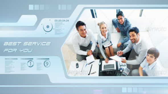 Futuristic Business - VideoHive 2990477