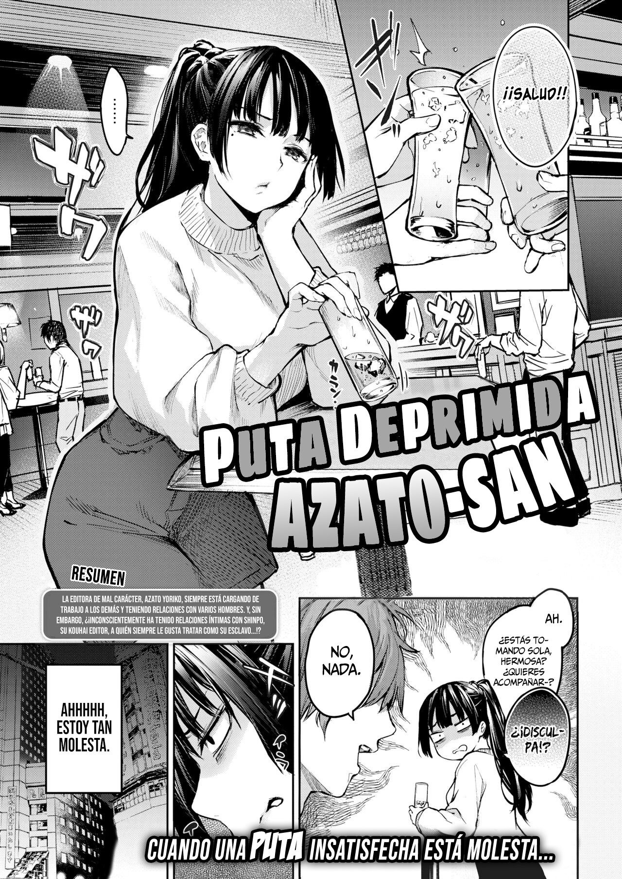 Bitch Slump Azato-san (Puta Deprimida Azato-san) - 1