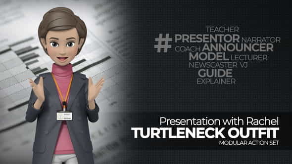 Presentation With Rachel Turtleneck Outfit - VideoHive 25387485