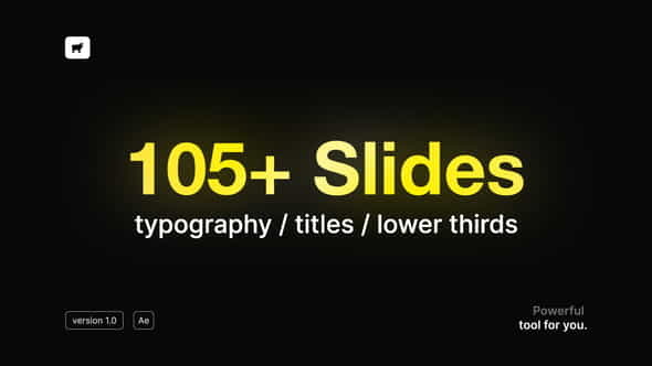 Basic Typography Pack - VideoHive 39221147