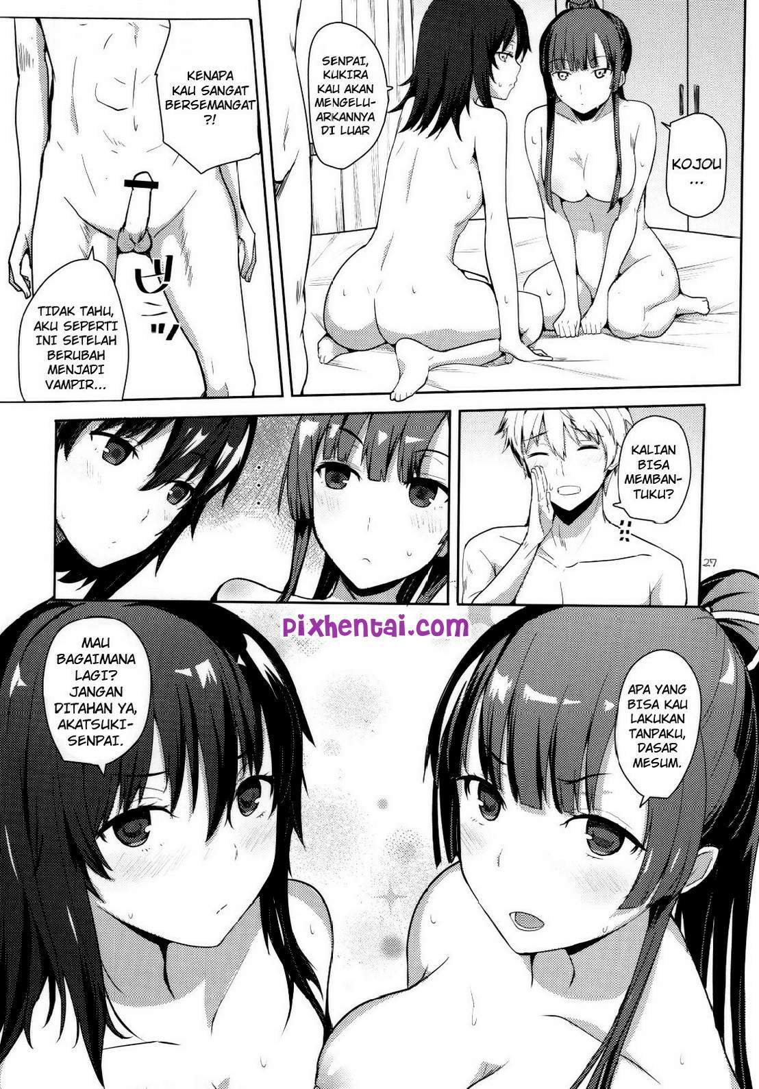 Komik Hentai Strike The Blood : Chorosaka nante Iwanai de Manga XXX Porn Doujin Sex Bokep 25