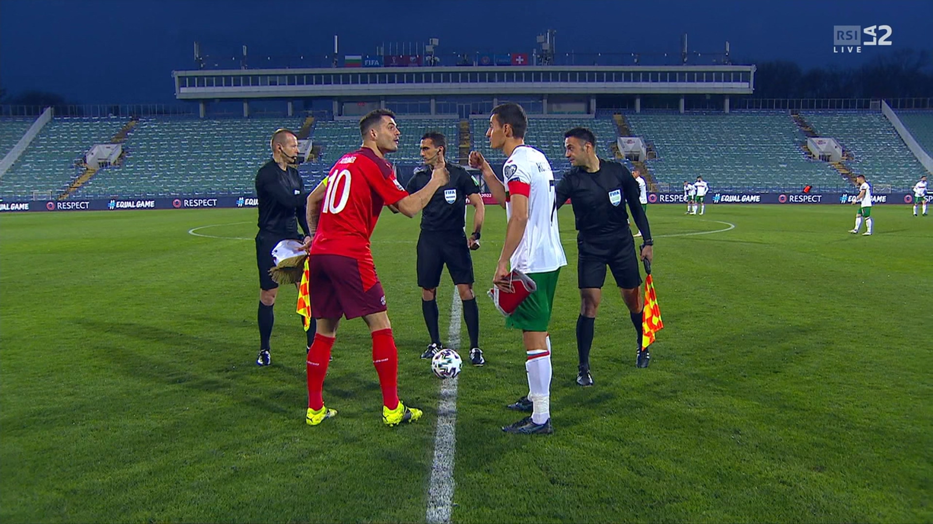 FUTBOL: World Cup 2022 Qualifiers - Bulgaria vs Switzerland - 25/03/2021