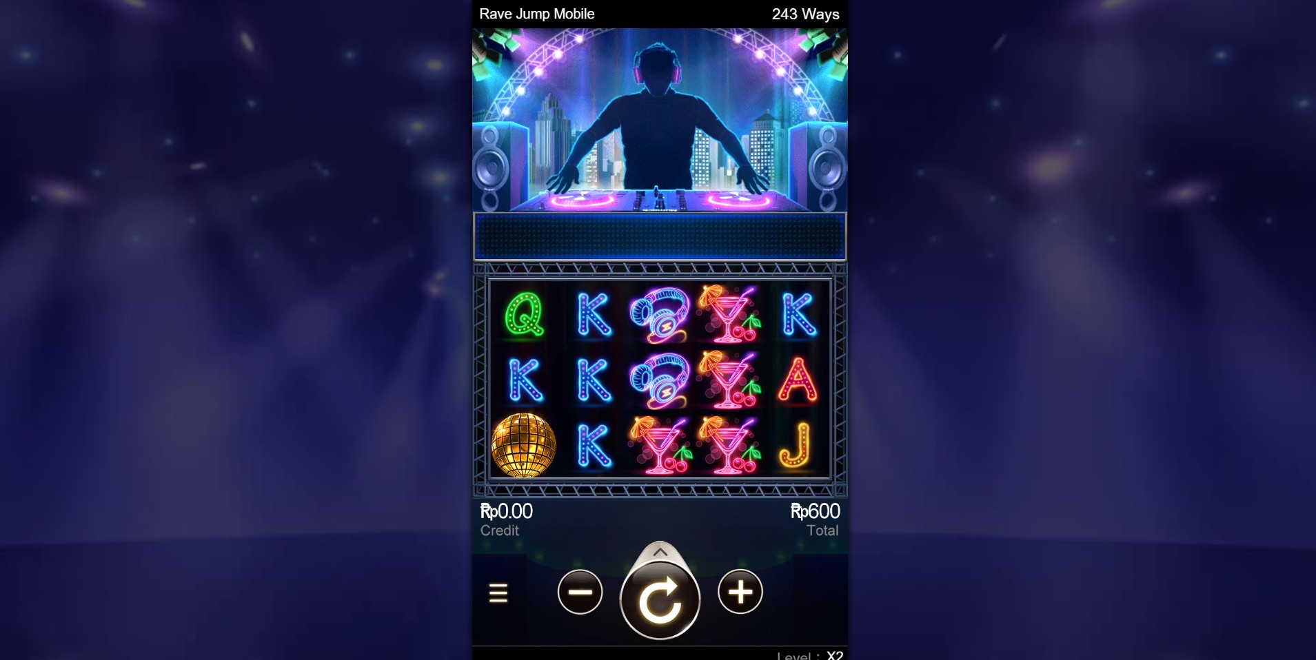 Slot Online Rave Jump Mobile | CQ9