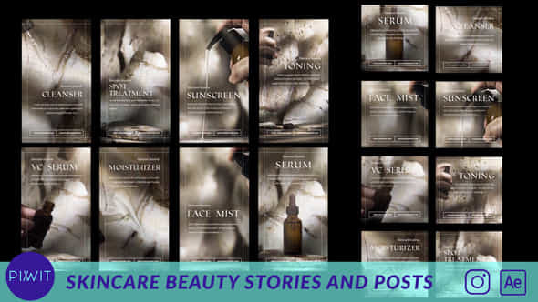 Skincare Beauty Stories - VideoHive 43839955