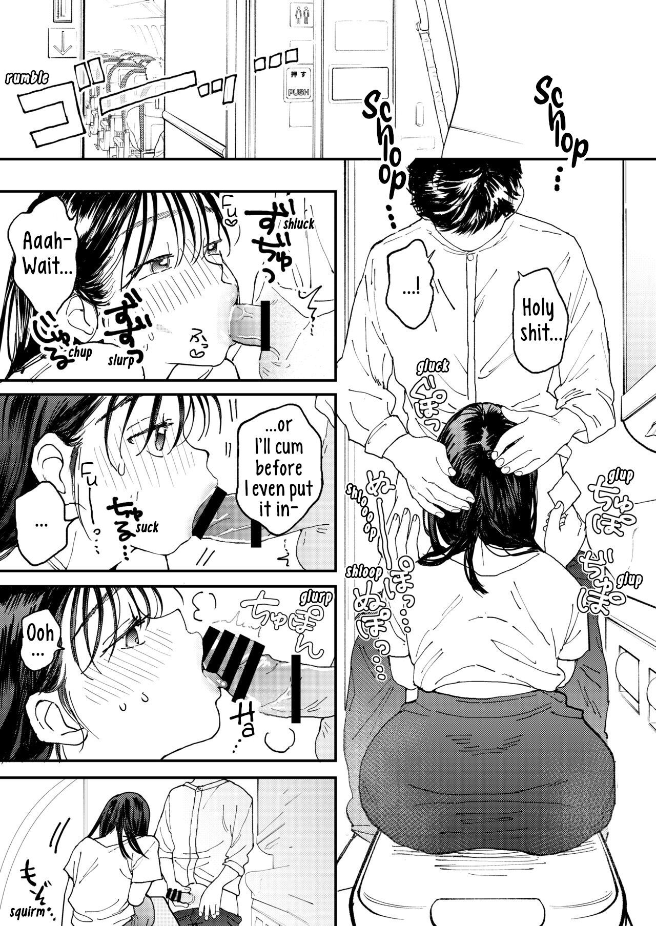 [Denbu Momo] Muramura OL-san wa Hikouki no Naka demo Seiyoku o Mitashitai  Horny OL-san, even on an Airplane, Wants To Satisfy Her Sexual Desires [English] [Digital]