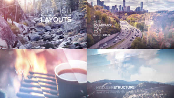 Elegant Parallax Titles - VideoHive 13493454