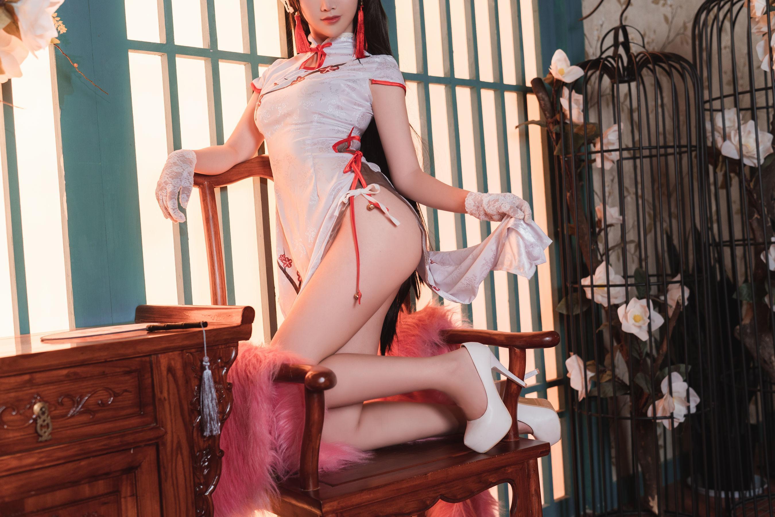 [网红COSER] Coser面饼仙儿 – 旗袍爱宕 写真集(2)