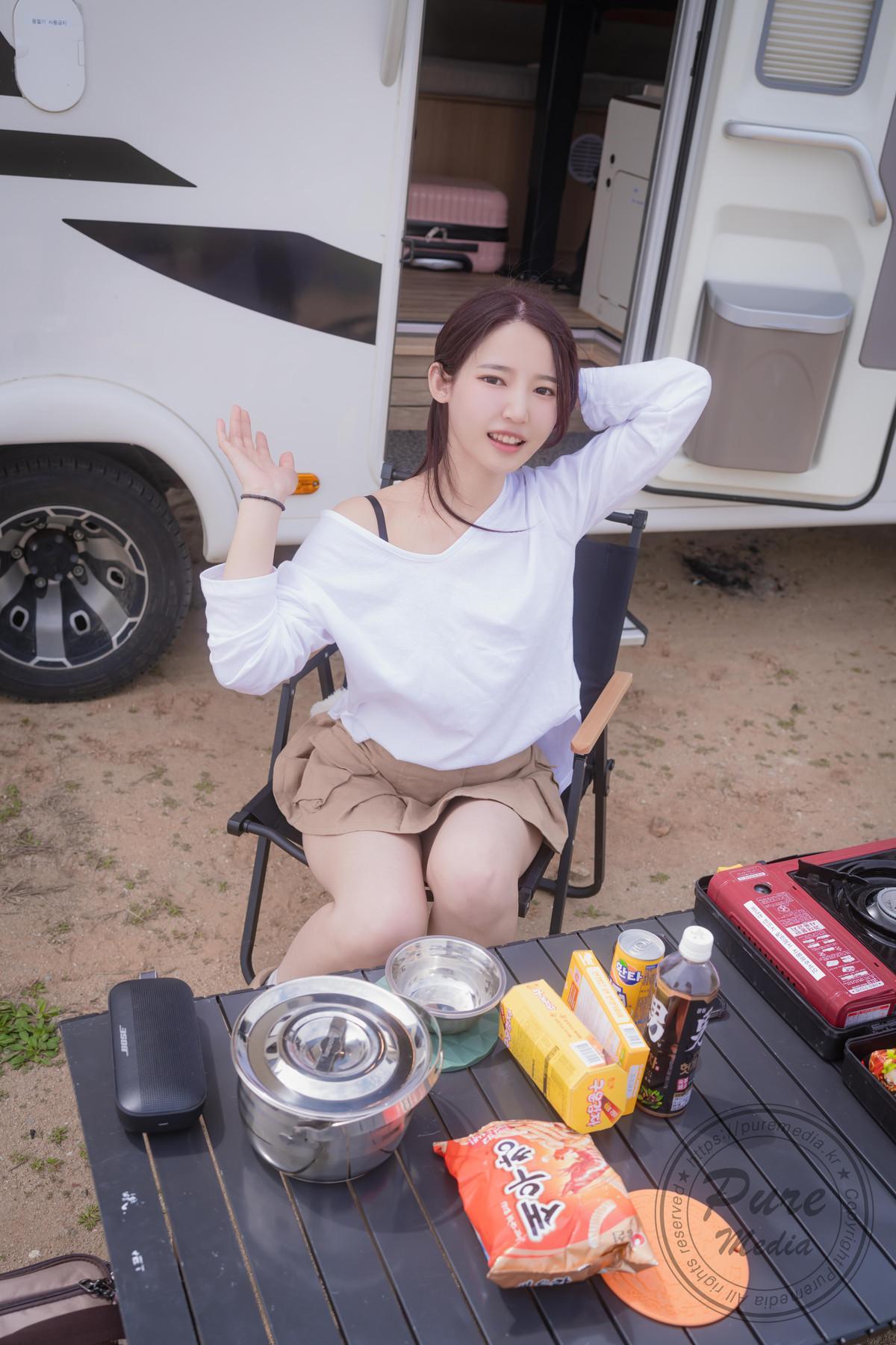 Yeha 예하, PURE MEDIA Vol.287 “Sex Vacation in Camping Car” Set.03(10)