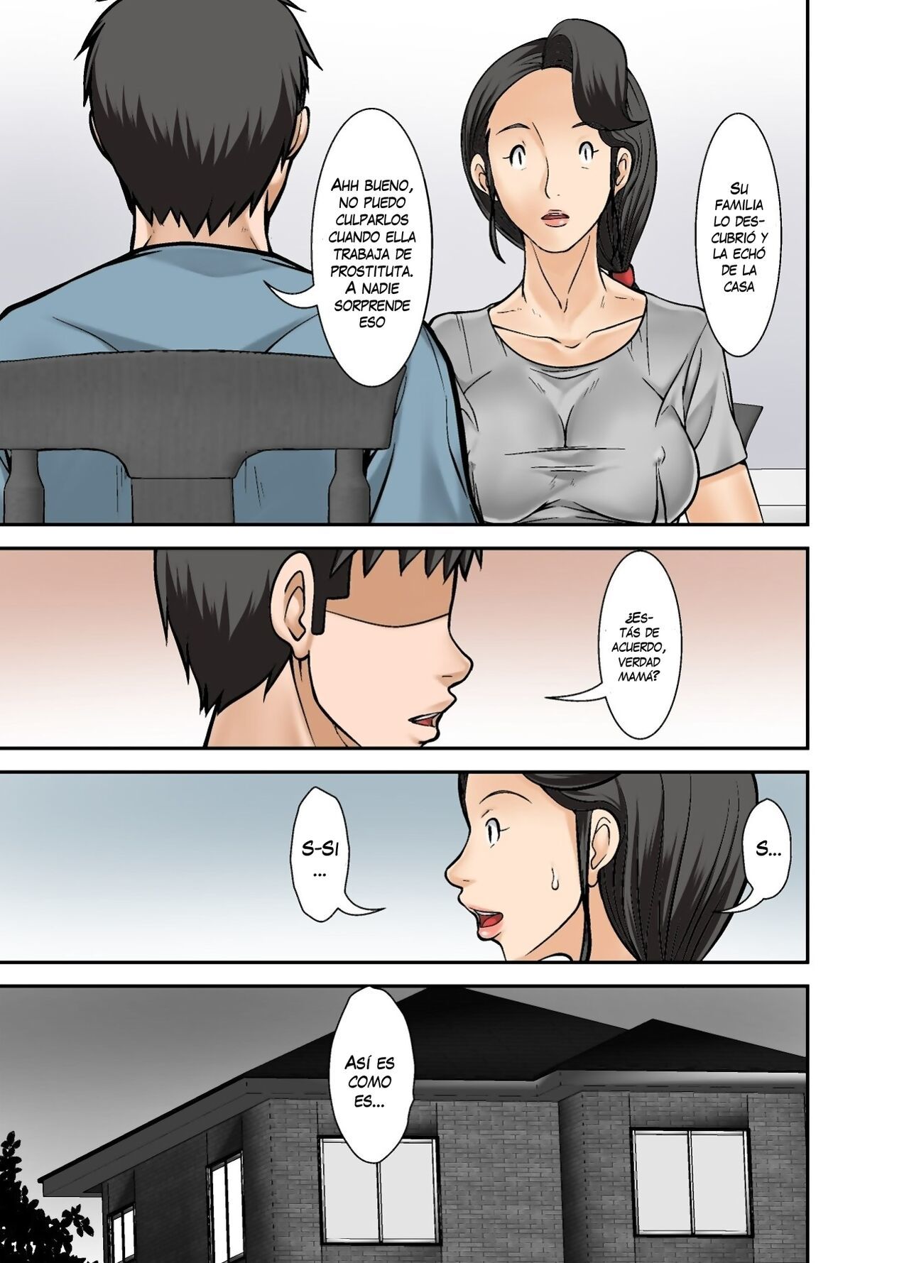 [Hoyoyodou] Futsuu no Shufu ga Fuuzoku ni Ochita Riyuu ~Musuko Hen~ Sono Ni  Why This Ordinary Housewife Resorted to Sex Work ~Son Edition~ Part Two [Spanish] [VarK