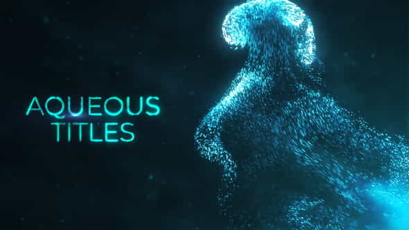 Aqueous Titles - VideoHive 23178683