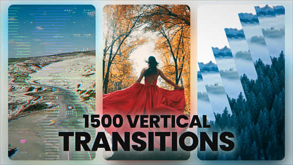 Vertical Transitions - VideoHive 53244977