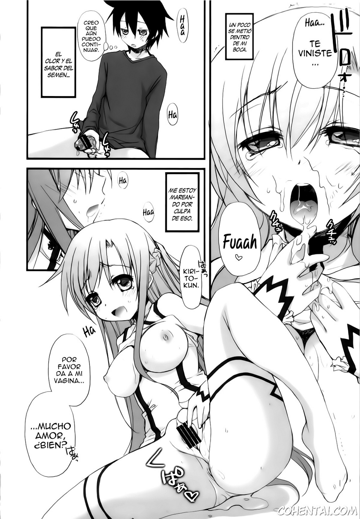 Netoge Yome (Sword Art Online) xxx comics manga porno doujin hentai español sexo 