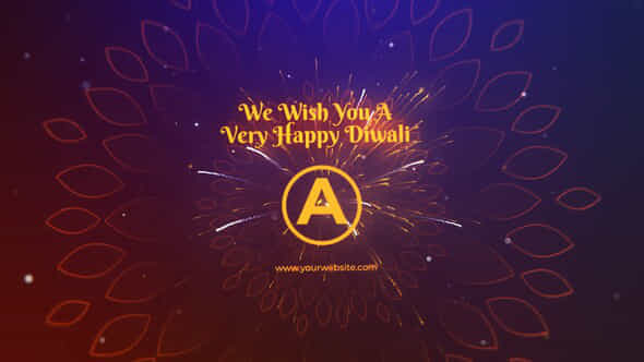 Diwali Message Mogrt - VideoHive 48833270