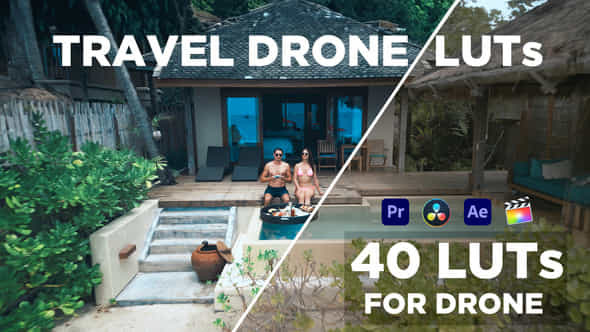 Travel Drone Luts - VideoHive 46653447
