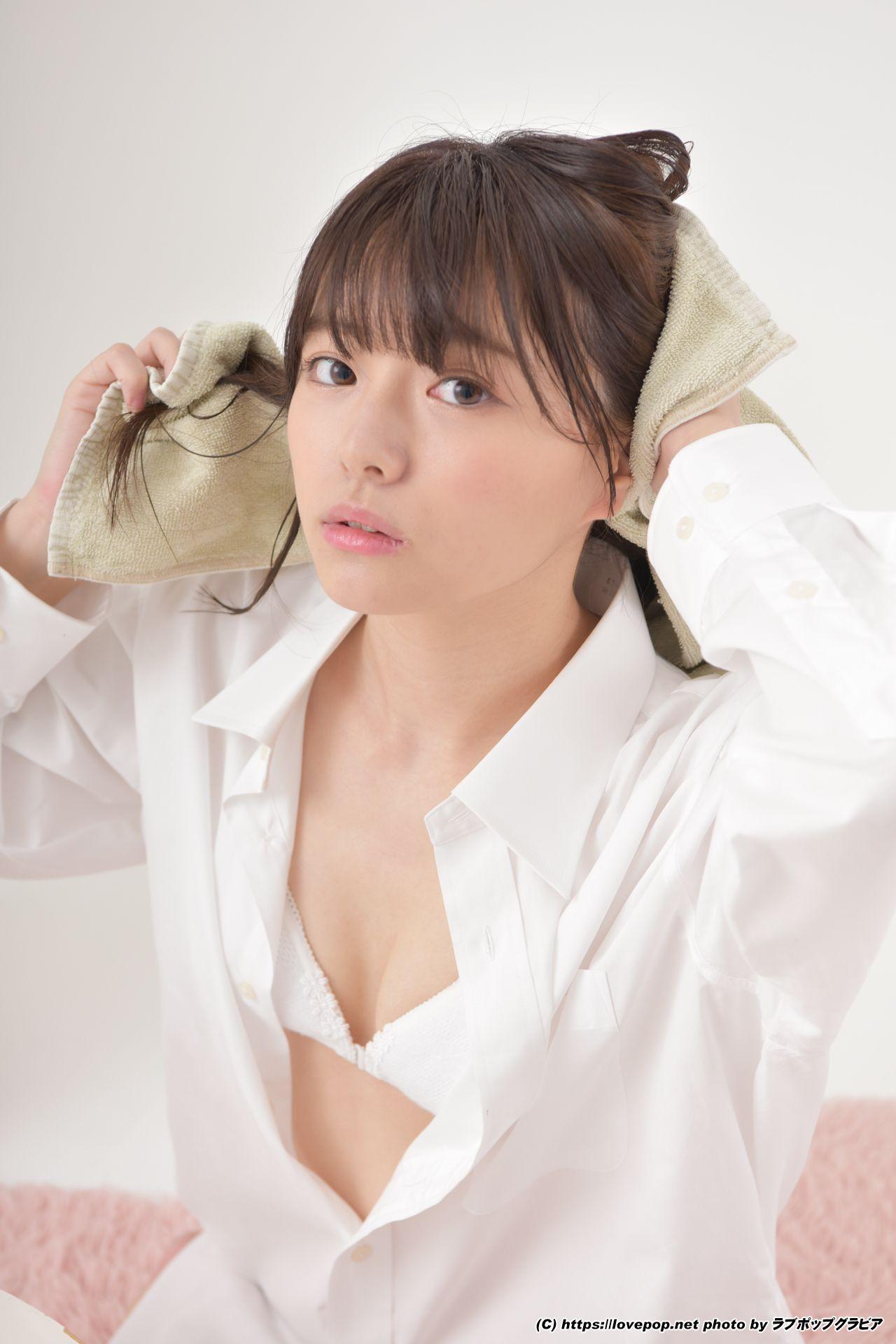 [LOVEPOP] 葉月つばさ – 濡れた髪でワイシャツを羽織り…☆彼シャツ Photo – PPV(34)