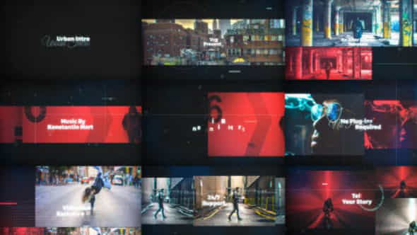 Urban Video Intro - VideoHive 21311040