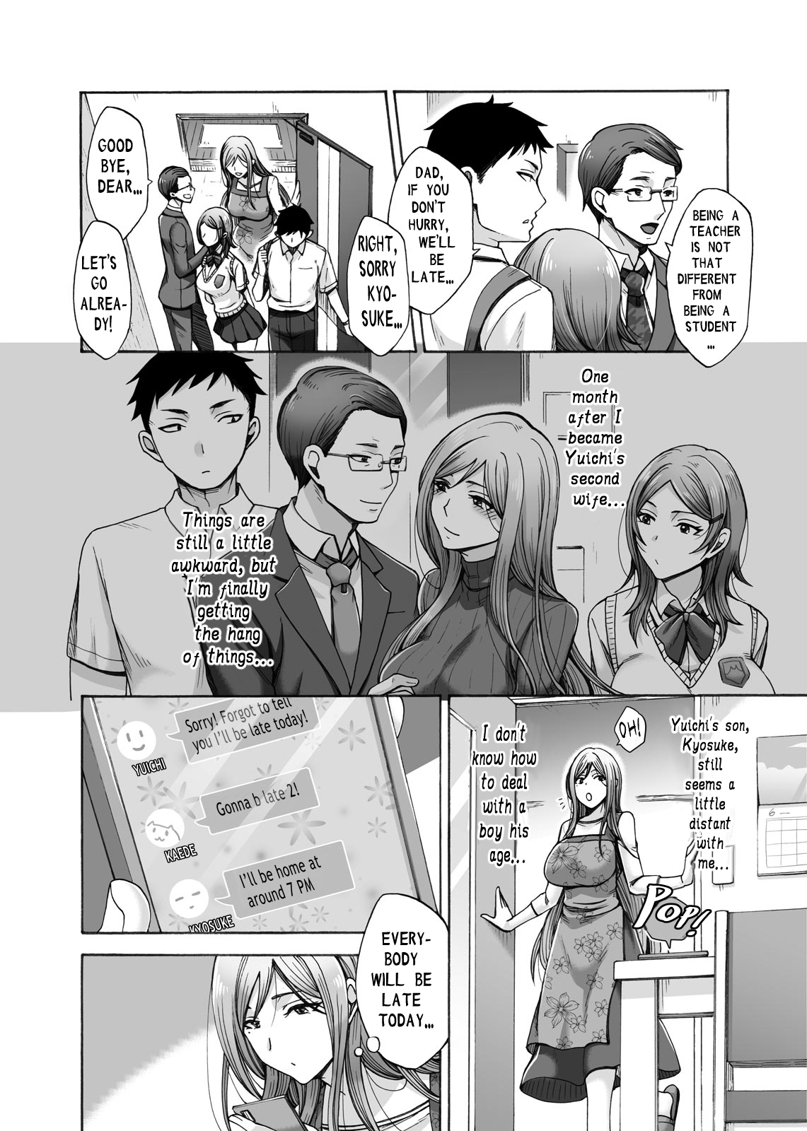 [Tsukishiro Saya] Hikawake no Ibitsu na Seijijou Ch. 1  The Distorted Sexual Circumstances Of The Hikawa Family Chapter 1 [English]